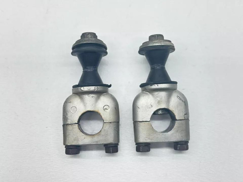 1982 Suzuki RM250 Handlebar Mounts 1-1/8 Fat Bar Clamps Handle Bar OEM RM 250