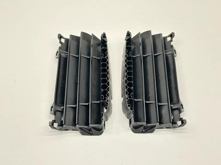 New 2024 KTM 125SX Radiator Louvers Plastic OEM Guard Black Husqvarna 125 SX