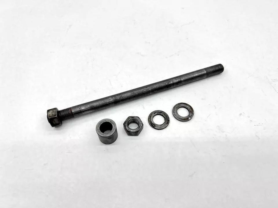 2002 KTM 50SX Rear Axle OEM Bolts Shaft Blocks Nuts Washer Husqvarna 50 SX