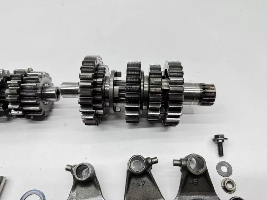 2004 Honda CRF450R Transmission Tranny Engine Gears Shaft Forks Spindle CRF 450R