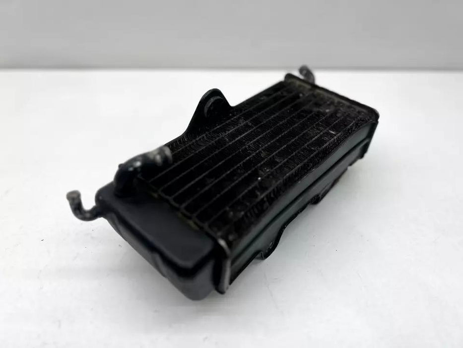 1986 Honda CR250R Left Side Radiator OEM Non Fill Side Cooling System Aluminum