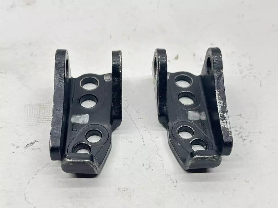 2014 Kawasaki KX450F Footpeg Bracket Set Rests OEM Peg Left Right KX 450F