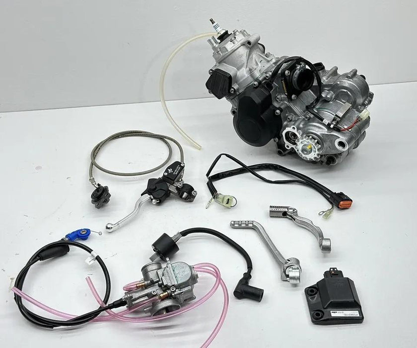 New 2023 KTM 85SX Complete Engine Running Motor Top Bottom Carburetor Harness SX