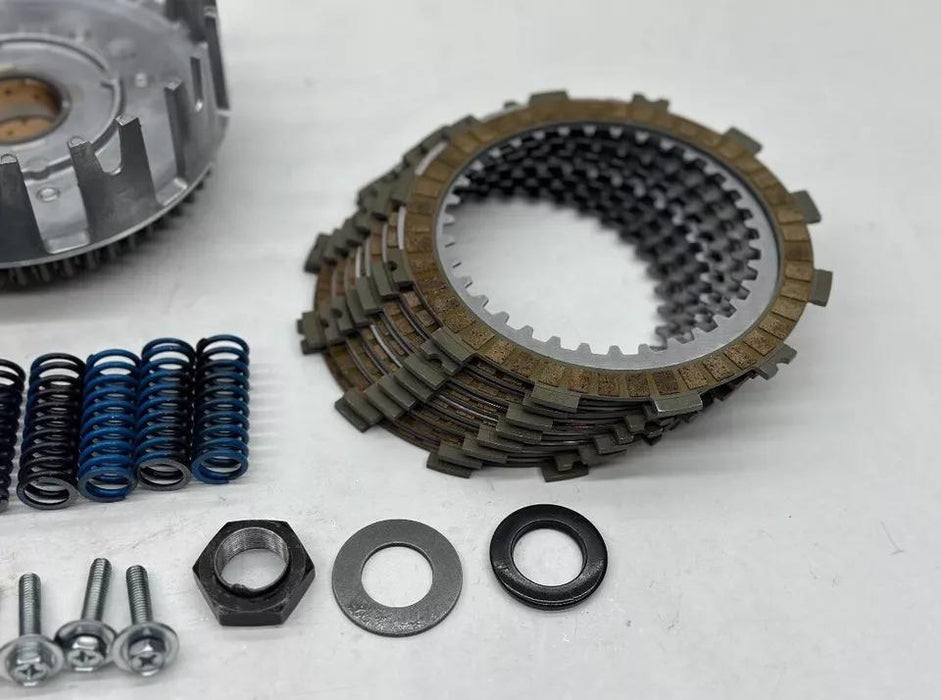 New 2024 Yamaha YZ250F Clutch Assembly Hub Plate Basket Fiber Steel Spring Nut