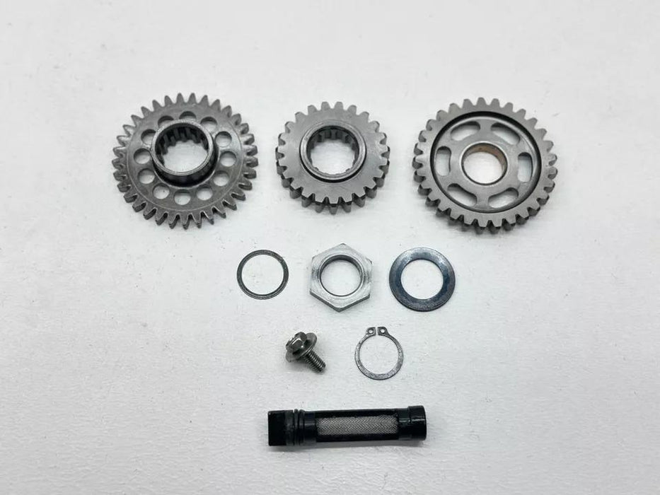 2017 Yamaha YZ450F Primary Drive Crank Gears Main OEM Nut Washer Genuine YZ 450F