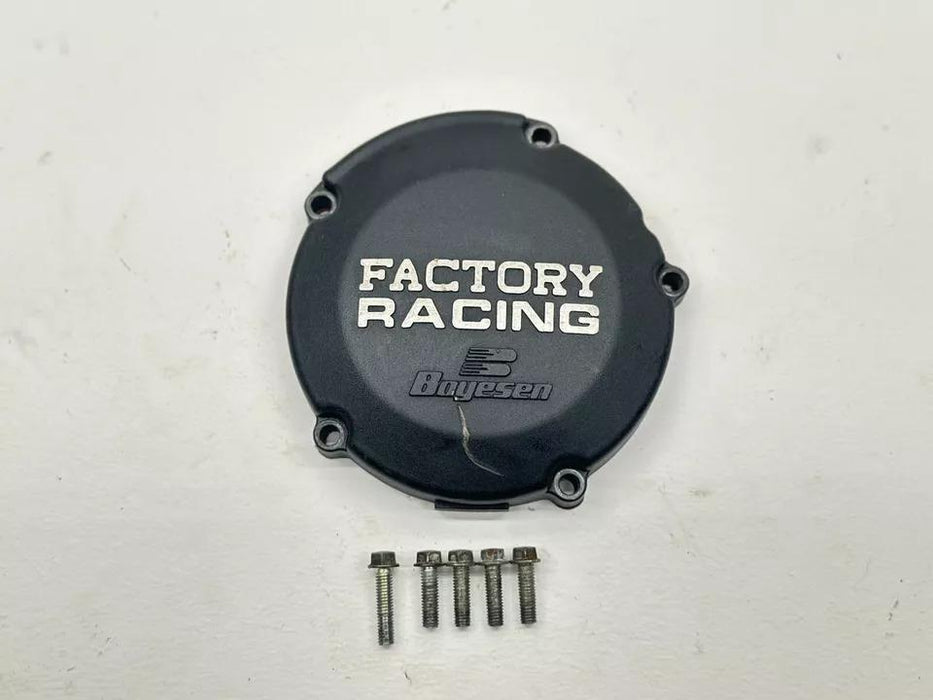 2000 Kawasaki KX125 Boysen Factory Racing Clutch Cover Outer Engine Motor KX 125