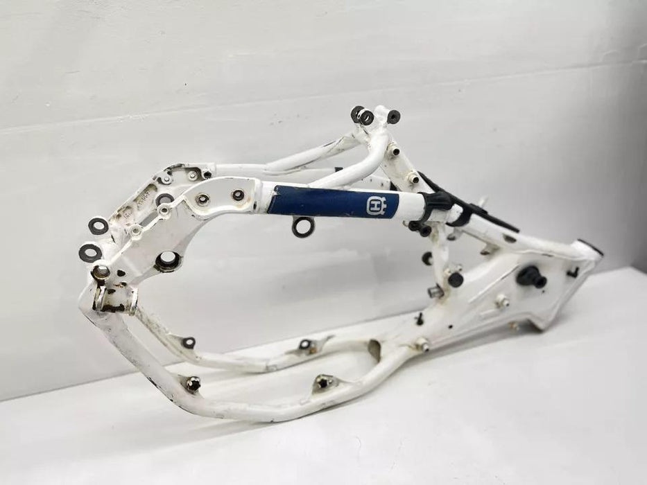 2015 Husqvarna FC450 Frame Main Chassis Hull White Steel Assembly 8130350100028