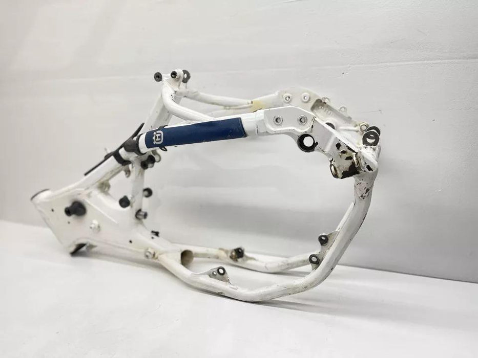 2015 Husqvarna FC450 Frame Main Chassis Hull White Steel Assembly 8130350100028