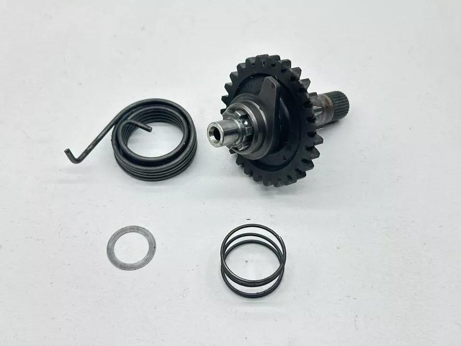 2000 Suzuki RM125 Kickstart Kicker Gear Shaft Set Spring Washer Assembly RM 125