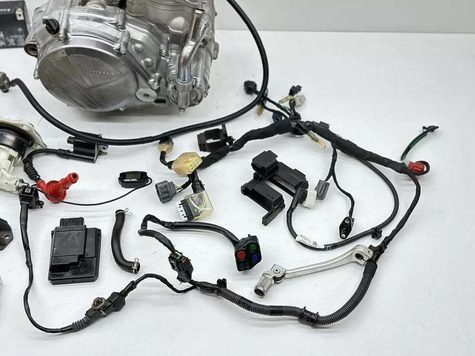 2022 Honda CRF450R Engine Package Harness Fuel Pump ECU Throttle Body Motor