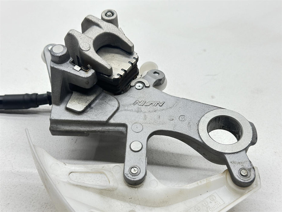 2012 Honda CRF250R Nissin Rear Brake Assembly OEM Caliper Master Cylinder CRF