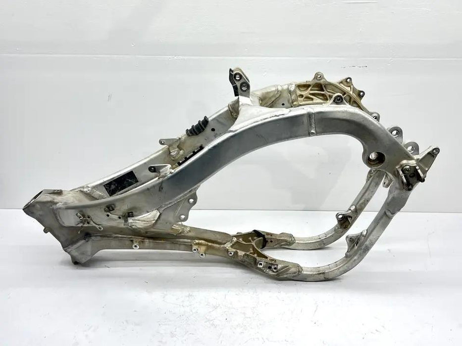 2012 Yamaha YZ450F Frame Main Chassis Hull OEM Aluminum Silver Stock YZ 450F