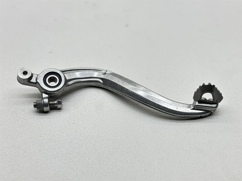 New 2024 KTM 85SX Rear Brake Pedal Foot Lever 47213050044 Silver Stock 85 SX