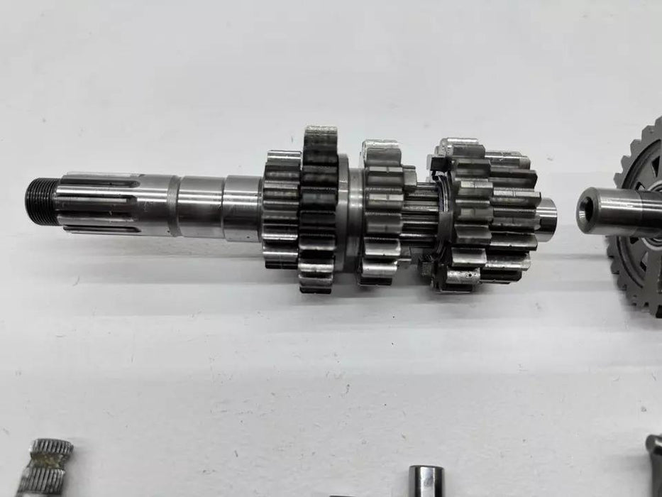 2004 Honda CRF450R Transmission Tranny Engine Gears Shaft Forks Spindle CRF 450R