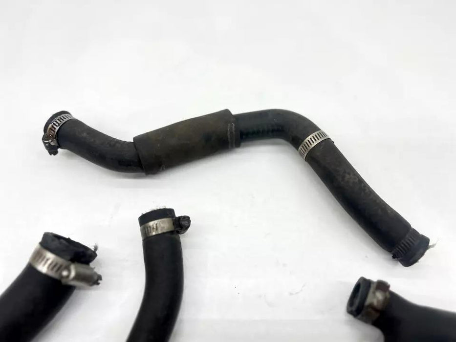 1986 Honda CR500 Radiator Hose Black Kit OEM Engine Cooling Pipes Hoses Clamp