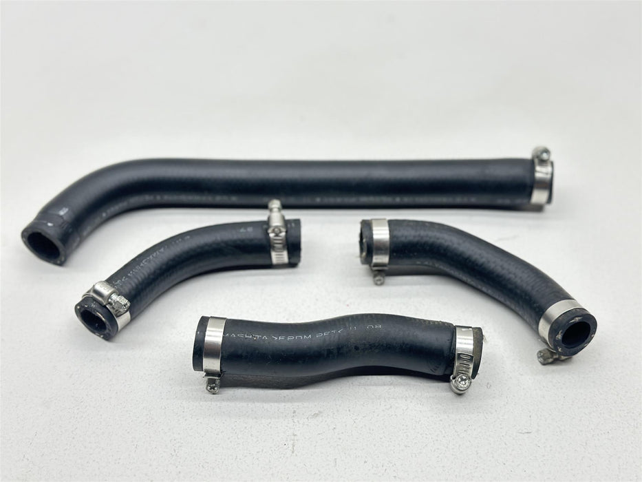 2012 Honda CRF250R Radiator Hoses OEM Cooling Pipes Coolant Water Clamps Black