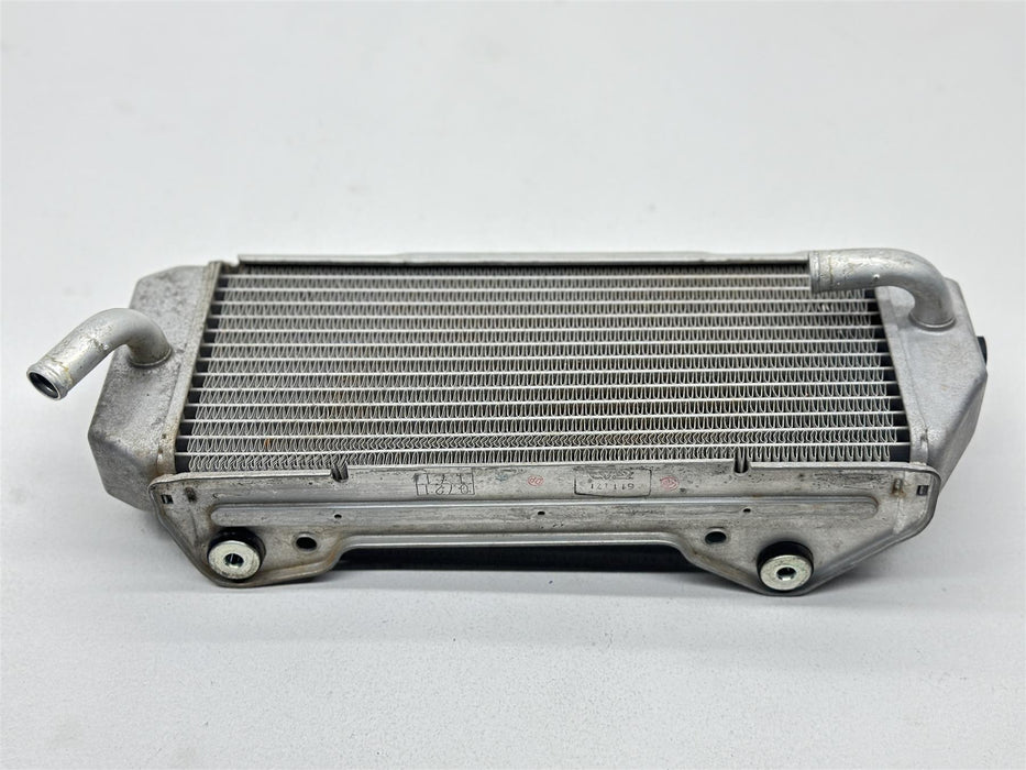 2018 Kawasaki KX250F Left Side Radiator OEM Non Fill Cooling System KX 250F