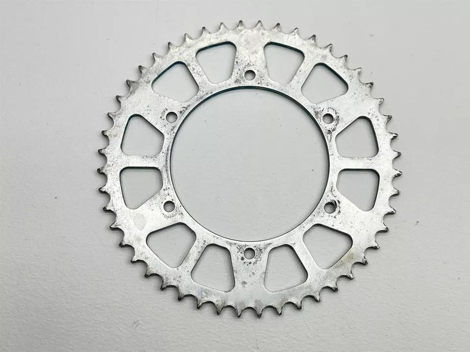 2020 Yamaha YZ125 Rear Sprocket Wheel OEM 49T Steel Silver 17D254495000 YZ 125