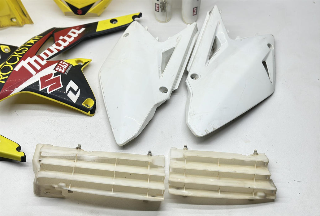 2009 Suzuki RMZ450 Plastics Kit Shroud Fender Panel Guard Protector OEM RMZ 450