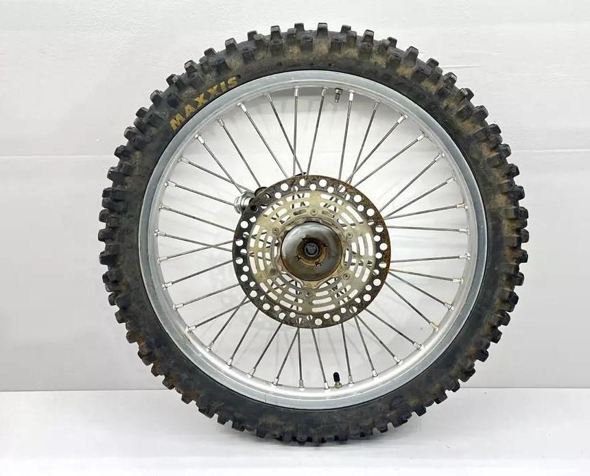 1994 Suzuki RM125 Front Wheel OEM Tire Rim Sprocket Hub 55311-28C01 RM 125