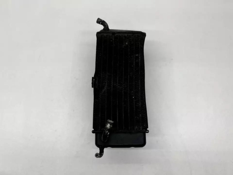 1986 Honda CR250R Left Side Radiator OEM Non Fill Side Cooling System Aluminum