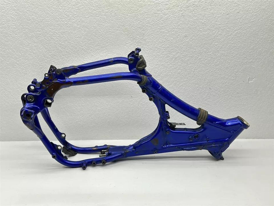 2003 Yamaha YZ250F Main Frame Chassis Hull OEM Blue Aluminum 5UL-21101-00-00 YZ