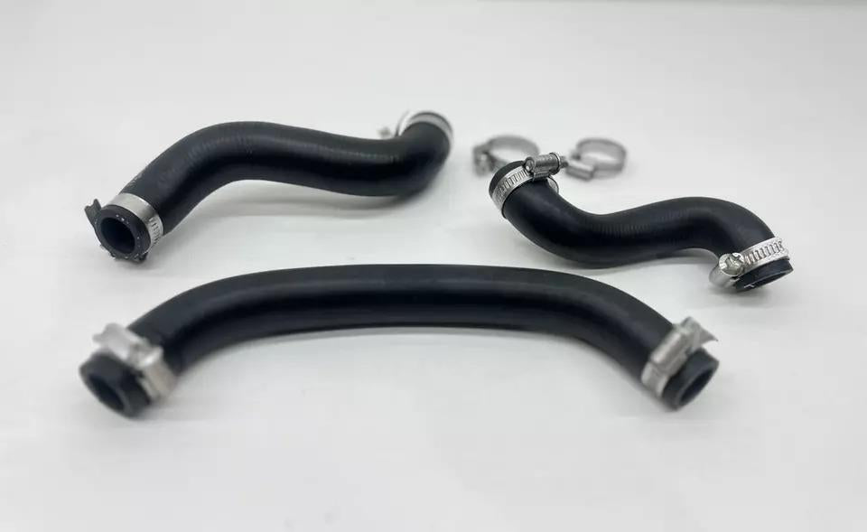 New 2023 KTM 450SXF Radiator Hoses Kit Cooling Black Pipes Clamp Assembly 450 SX