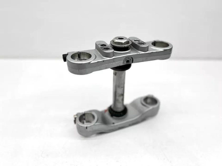 2002 KTM 50SX Triple Clamps Tree Bar Mounts Steering Steam OEM 50 SX