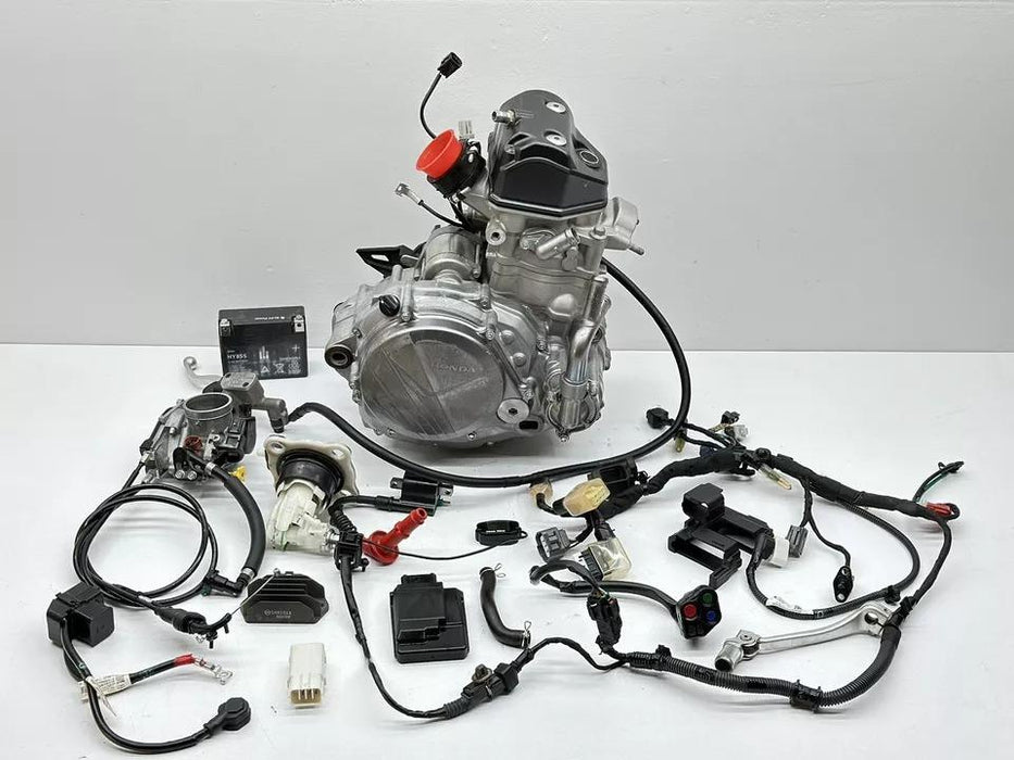 2022 Honda CRF450R Engine Package Harness Fuel Pump ECU Throttle Body Motor