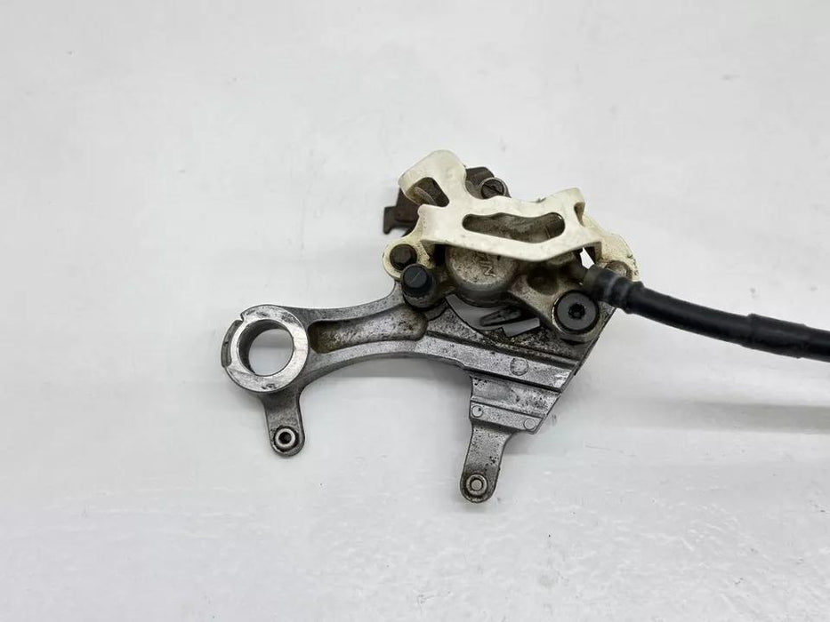 2006 Suzuki RMZ450 Nissin Rear Brake Assembly Master Cylinder Caliper Bracket