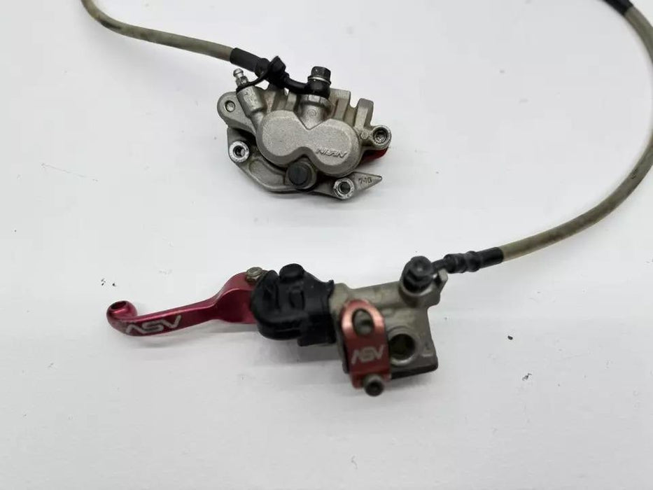 2008 Honda CRF450R Nissin Front Brake Assembly OEM Caliper Master Cylinder CRF