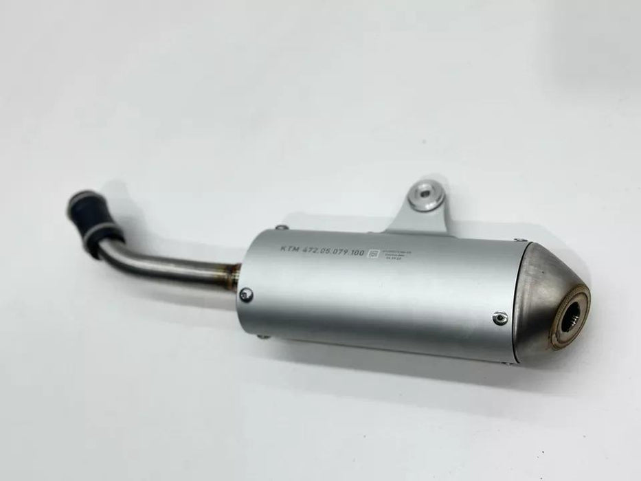 New 2023 Husqvarna TC85 Exhaust Muffler Silencer Pipe Slip On Stock 47205079100