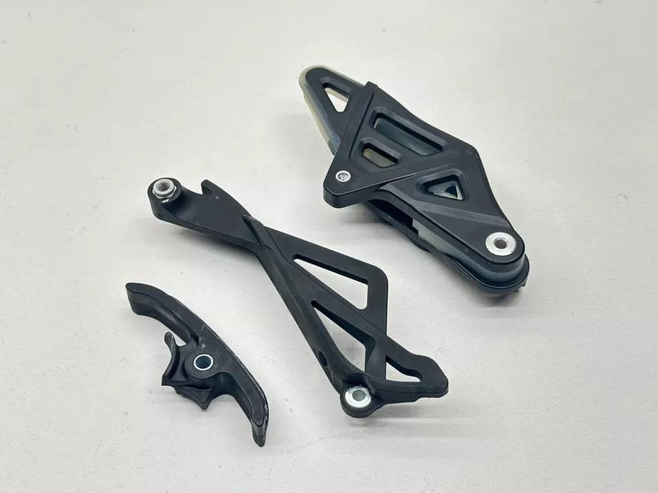 New 2023 Husqvarna TC85 Chain Guide Slide Rubber Stock Guard Assembly TC 85 KTM