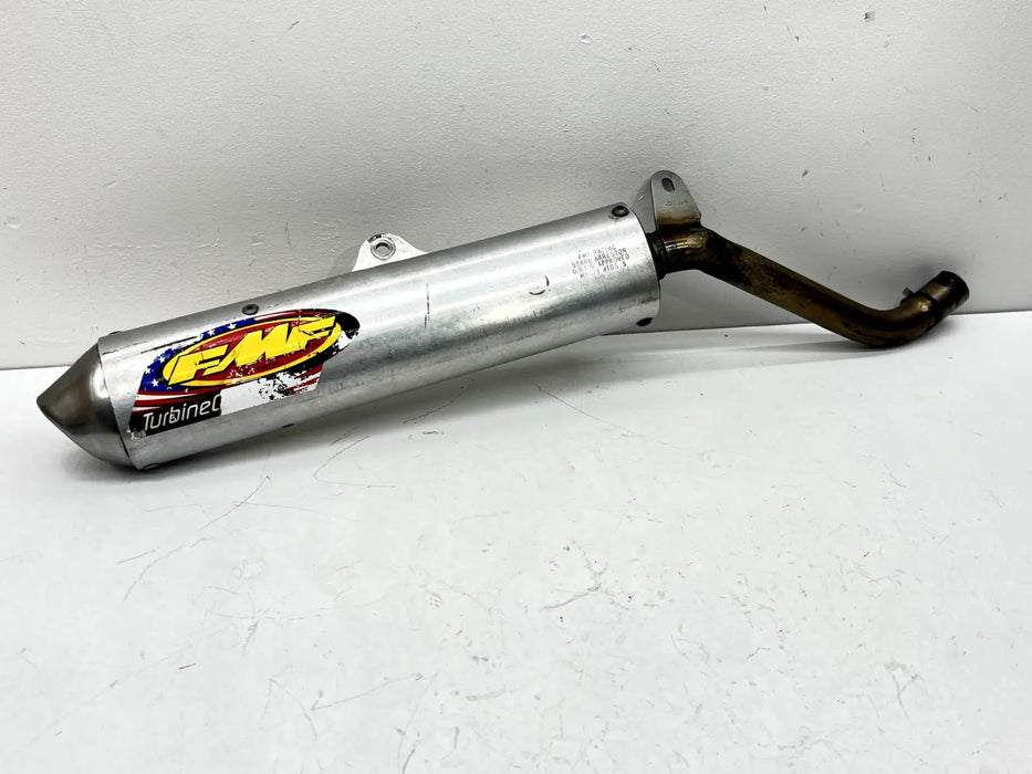 1998 Kawasaki KDX220R FMF Turbinecore Exhaust Muffler Silencer Pipe Slip On 220