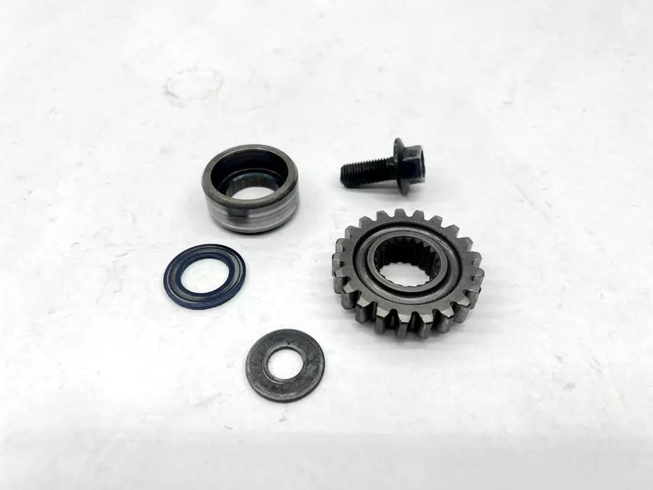 1986 Honda CR250R Primary Crankshaft Main Drive Gear Set Engine Crank Bolt