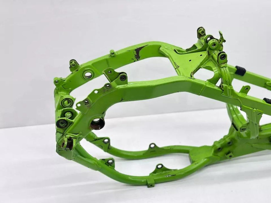 1995 Kawasaki KX125 Frame Main Chassis Hull Green Aluminum 32160-1427-CC KX 125