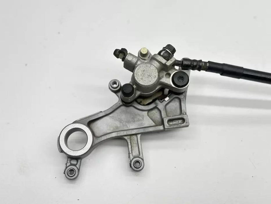 2006 Honda CRF250R Nissin Rear Brake Assembly OEM Caliper Master Cylinder CR