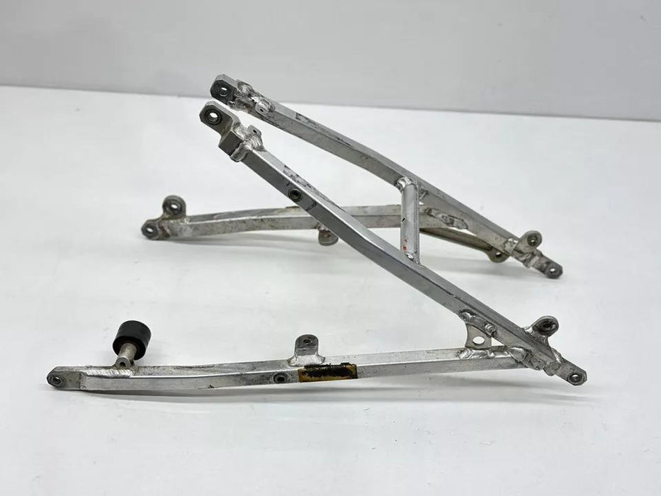 2006 Suzuki RMZ450 Subframe Rear Sub Frame Chassis Silver Aluminum 41200-35G10