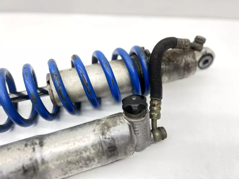 1986 Honda CR250 Rear Shock Assembly Spring Absorber Suspension Bumper Blue