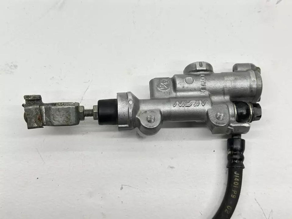 2006 Honda CRF250R Nissin Rear Brake Assembly OEM Caliper Master Cylinder CR