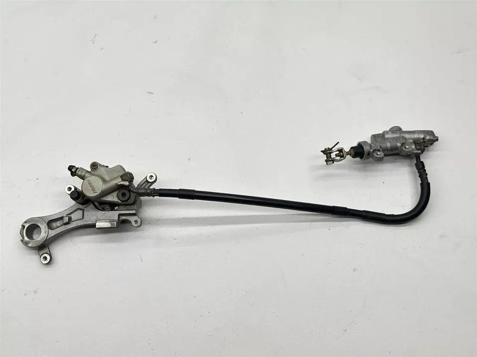 2006 Yamaha YZ450F Nissin Rear Brake Assembly Caliper Master Cylinder YZ 450F