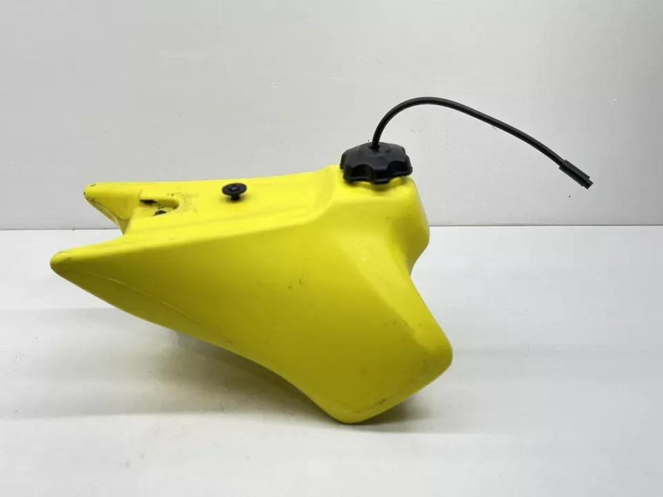 2015 Suzuki RM85 Gas Tank Fuel Petrol Petcock Yellow OEM Black Cap RM 85