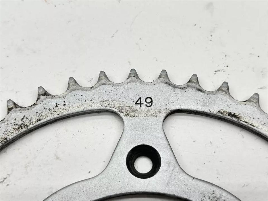 2013 Honda CRF450R Rear Wheel Sprocket 49T 41201-KZ3-J40 OEM Silver CRF 450R 250