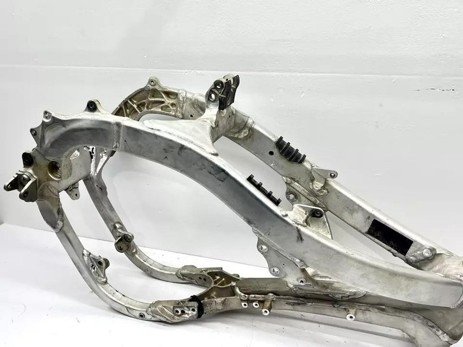 2012 Yamaha YZ450F Frame Main Chassis Hull OEM Aluminum Silver Stock YZ 450F