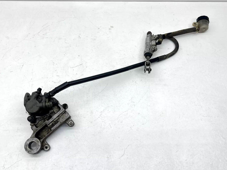 1994 Suzuki RM125 Nissin Rear Brake Assembly OEM Caliper Master Cylinder 125 250