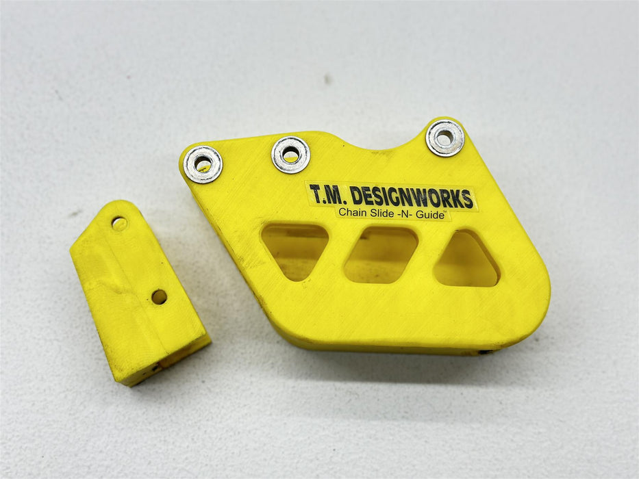 2009 Suzuki RMZ450 TM Designworks Chain Guide Guard Inner Slider Protector RMZ