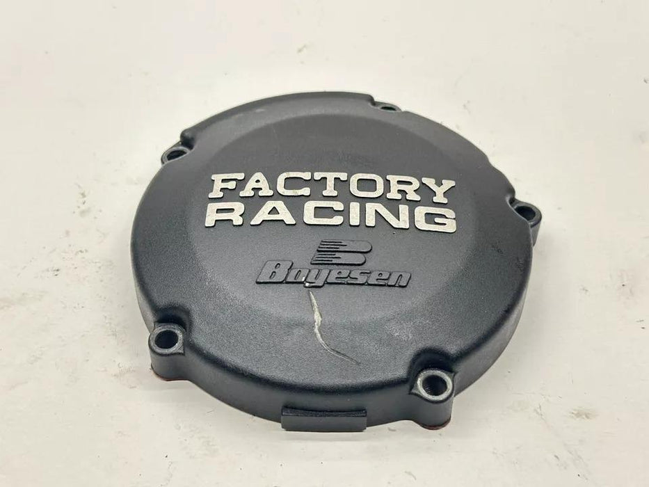 2000 Kawasaki KX125 Boysen Factory Racing Clutch Cover Outer Engine Motor KX 125