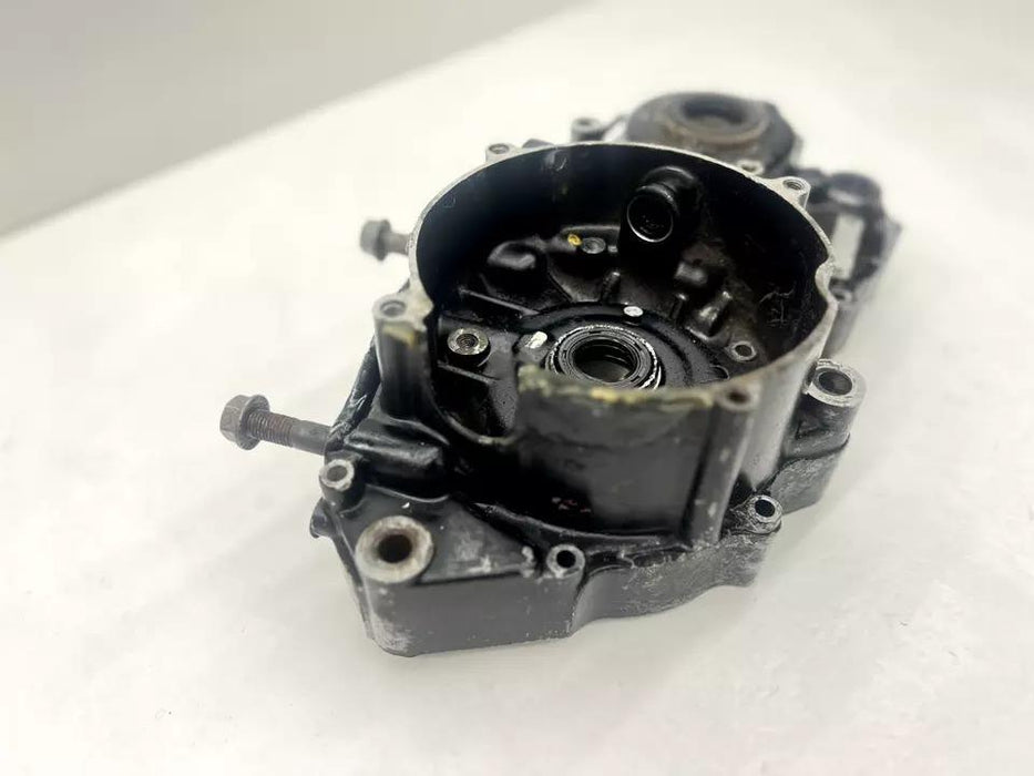 1986 Honda CR250R Left Side Engine Crankcase Engine Motor Half Case Bottom End