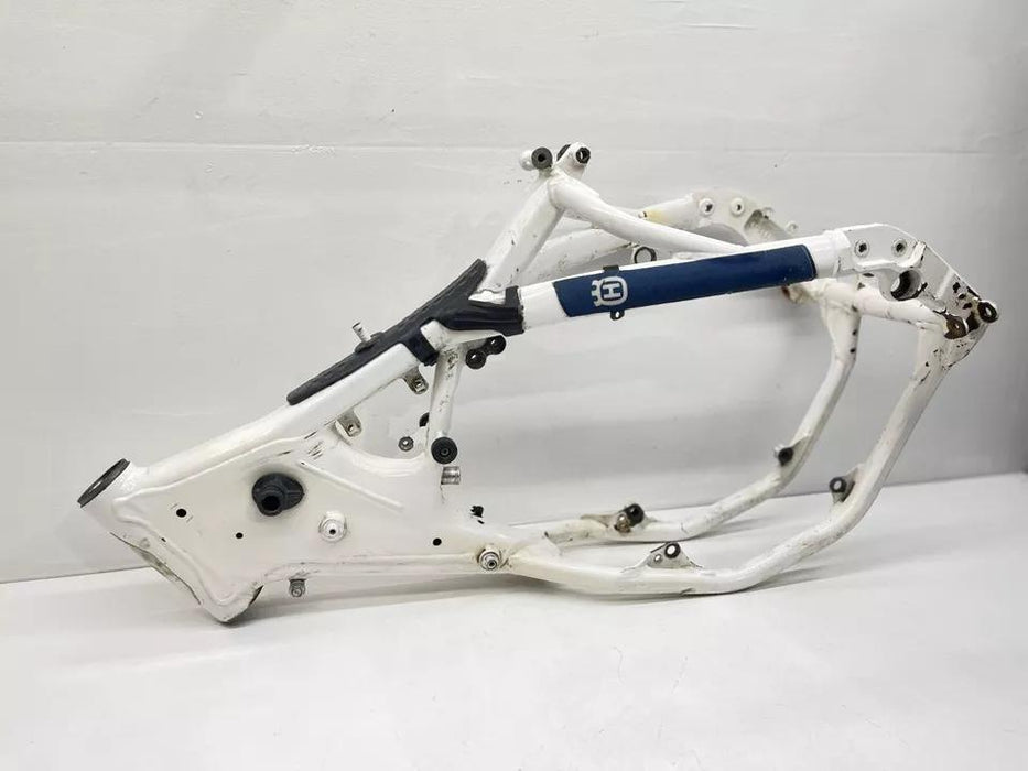 2015 Husqvarna FC450 Frame Main Chassis Hull White Steel Assembly 8130350100028