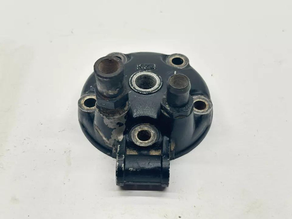 1987 Honda CR125R Cylinder Head Dome Cap Engine Top End Spark Plug OEM CR 125R